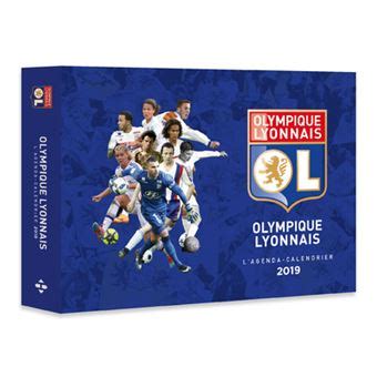 L agenda calendrier 2019 Olympique Lyonnais relié Collectif Achat