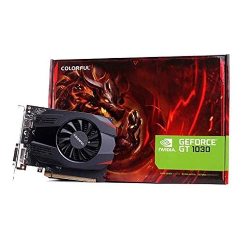 Colorful GeForce GT 1030 4GB DDR4 RAM GDDR4 Pci_e Graphics Card with ...