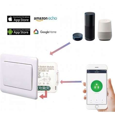 Мини контролер реле за захранване превключвател за осветление 1 канал ...