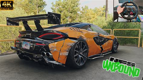 Rebuilding A MCLAREN P1 GTR NFS UNBOUND LOGITECH G29 Gameplay YouTube