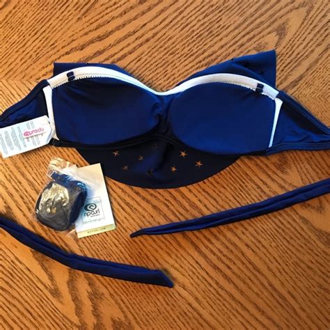 Rip Curl Swim Rip Curl Starry Eyed Laser Cut Bandeau Bikini Set Poshmark