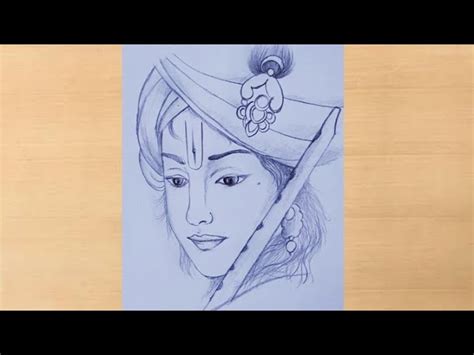 Update More Than Pencil Sketch Krishna Image Latest Seven Edu Vn