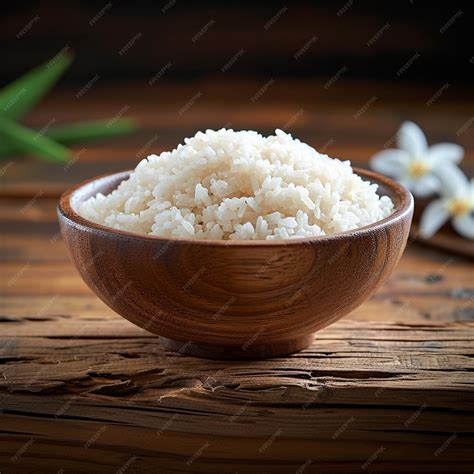 Premium Photo | Asian cuisine Steamed rice bowl traditional and healthy