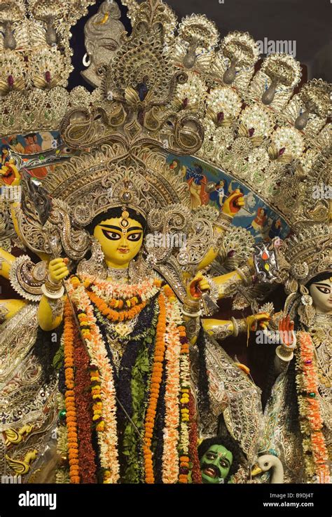 Goddess Durga Carved Hi Res Stock Photography And Images Alamy