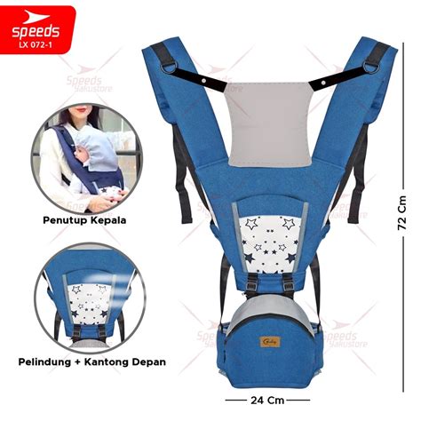 Jual Speeds Gendongan Bayi Hipseat Hip Seat Ergonomis Bedongan Bayi