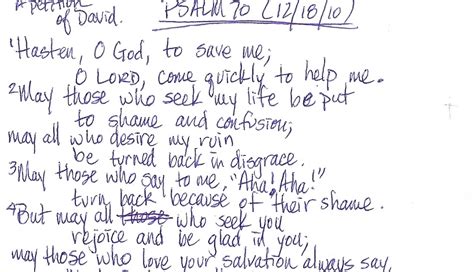 Journey through Psalms...An Addict's View: Psalm 70 (KJV): Let those that seek you rejoice