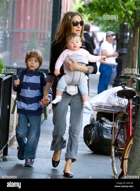 Sarah Jessica Parker Son Fils James Wilkie Broderick Et Sa Fille