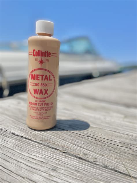 Liquid Metal Wax Medium Cut Polish Collinite Since 1936