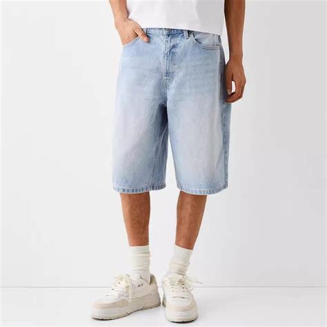 Baggy Fit Denim Jorts - Naked Kiwi