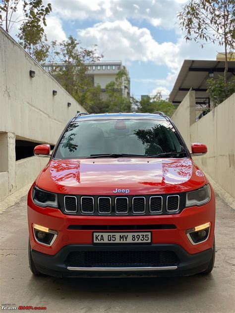 Team Bhp Scarlett Comes Home My Jeep Compass Limited O 4x4 Edit