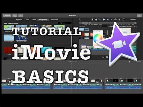 Imovie Basics Video Editing Tutorial For Beginners Youtube