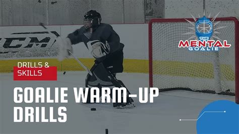 Easy Goalie Warm Up Drills Hockey Goalie Tips And Drills Youtube