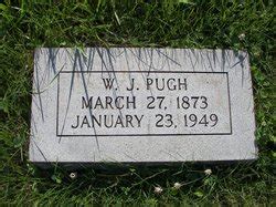 William Jacob Pugh Sr 1873 1949 Mémorial Find a Grave