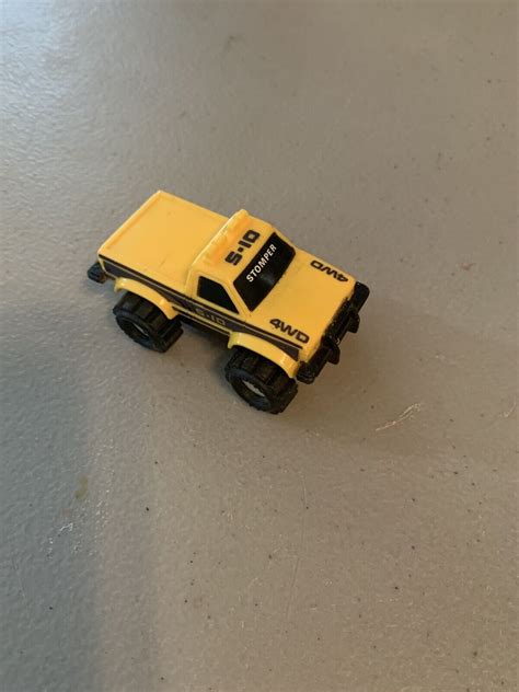 Schaper 1986 Mini Stomper Chevy S 10 4x4 Yellow Pickup McDonalds 212 EBay