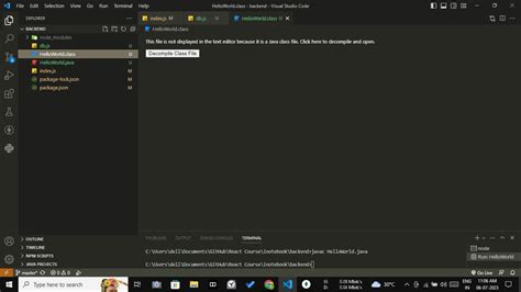 How To Decompile Java Class File In VS Code Stack Overflow