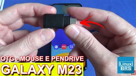 Samsung Galaxy M23 5g Otg Pendrive E Mouse Youtube