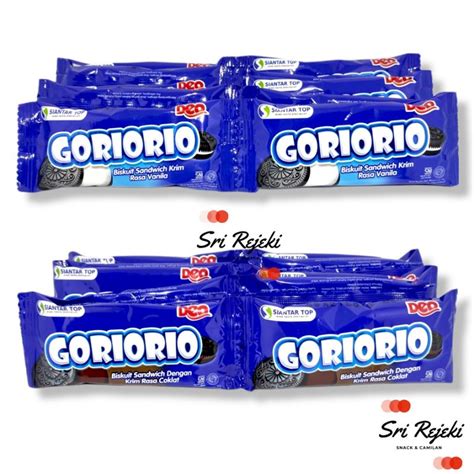 Jual Goriorio Biskuit Renceng Shopee Indonesia