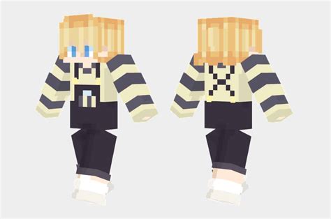 Bee Overalls Minecraft Skin Download Minecraft Bee Overalls Skin