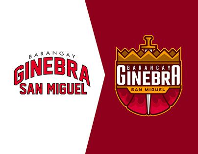 Logo Redesign Barangay Ginebra San Miguel Behance