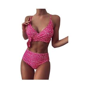 LSEEKA Bikini Da Donna Con Reggiseno Push Up Con Ferretto Costume Da Bagno In Due Pezzi