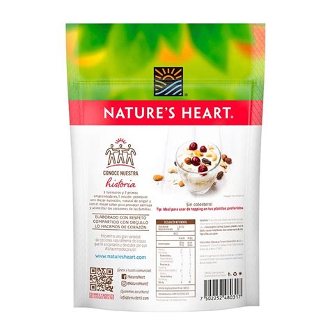 Frutas Deshidratadas Y Nueces Nature S Heart Nutty Berry Mix 170 G