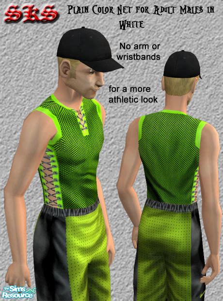 The Sims Resource AMT Nude ColorNet Plain Lime