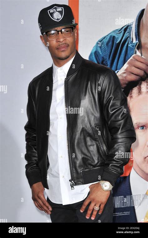 Tip T I Harris Arrives At The Get Hard Los Angeles Premiere Held