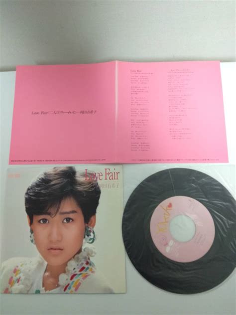 Yahooオークション 送料140円～・ep レコード 岡田有希子 Love Fair