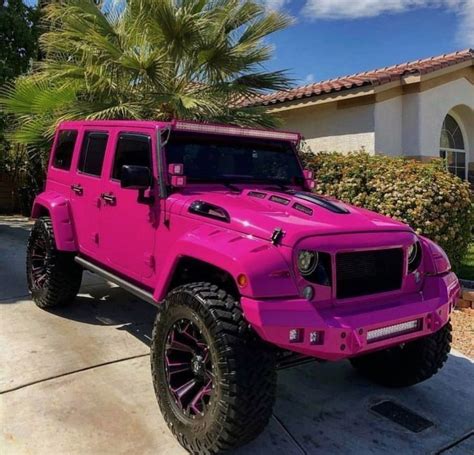 𝐹𝑜𝑙𝑙𝑜𝑤 𝑑𝑒𝑗𝑐𝘩𝑎𝑛𝑛𝑒𝑙 𝑓𝑜𝑟 𝑚𝑜𝑟𝑒 🎋 Dream Cars Jeep Jeep Cars Pink Jeep