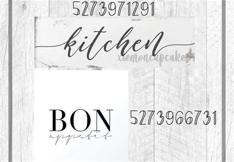 Untitled Bloxburg Decal Codes Kitchen Decals Quote Decals