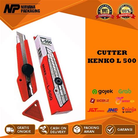 Jual Pisau Cutter Cuter Besar Kenko L L L Pisau Kater