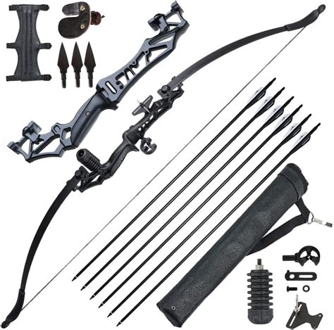 Huntingdoor Arc Et Fl Che Set Adulte Lbs Takedown Arc Recurve Kit