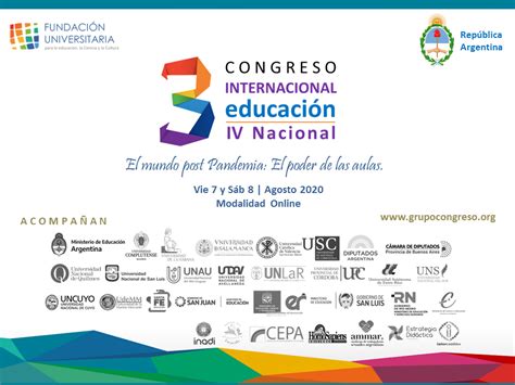 Ansl Dermechkoff Participar Del Congreso Internacional De Educaci N