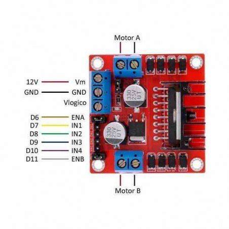 M Dulo L N Puente H Doble Para Control De Motores