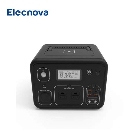 Elecnova Rechargeable Backup Power LiFePO4 Battery Emergency Solar