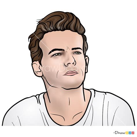 How To Draw Louis Tomlinson One Direction