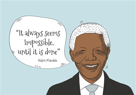 Nelson Mandela Cartoon