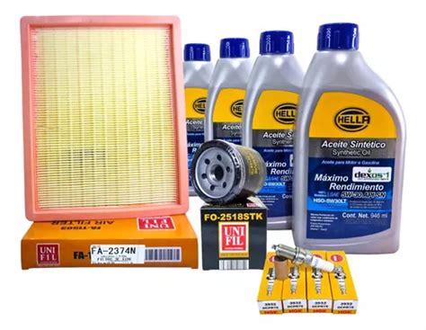 Kit Afinación Para Chevrolet Groove 1 5 2021 2023 5w30 Filtr Envío gratis