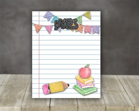 Rectangle 8x10 Hardboard Sublimation Teacher Notes Board Etsy