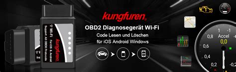 Kungfuren Urz Dzenie Diagnostyczne Obd Wi Fi Skaner Diagnostyczny Do