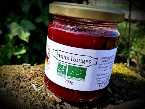 Confiture Fruits Rouges U Brin De Terre Locavor Fr