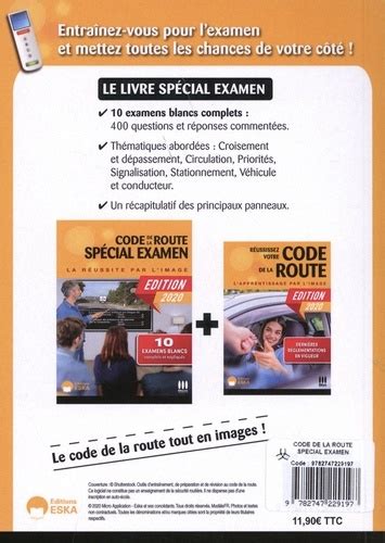 Code de la route spécial examen Permis B de Eska Grand Format