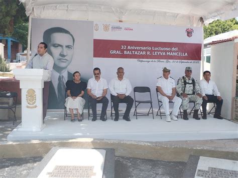 Conmemoraci N Del Aniversario Luctuoso Del General Baltazar R