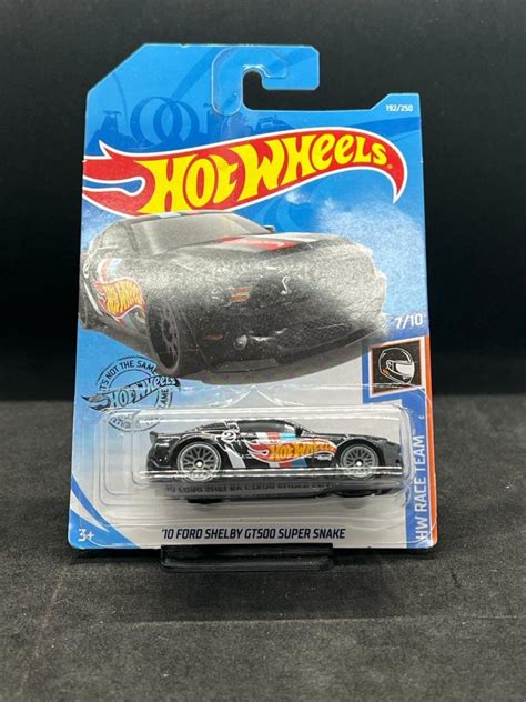 Hot Wheels Ford Shelby Gt Super Snake Black Carshoping