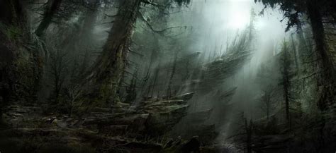 Dark Forest Environment by Eric Gagnon