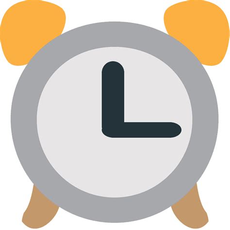 Download Alarm Emoji Free HQ Image HQ PNG Image | FreePNGImg