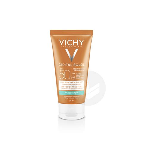 Soleil Emulsion Toucher Sec Spf50 50ml Lait Démaquillant 3 En 1