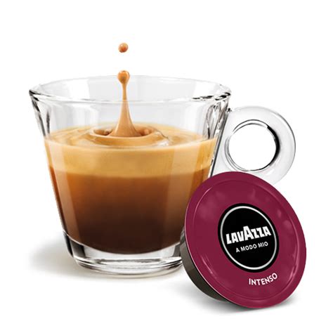 A Modo Mio Intenso Cups Lavazza Commander Des Tasses Caf En Ligne