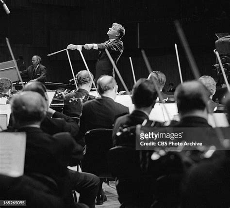 Leonard Bernstein Conducting Photos and Premium High Res Pictures ...