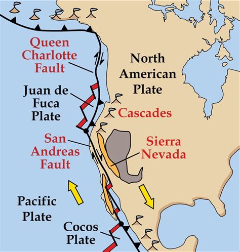 Transform Plate Boundaries Geology Us National Park Service